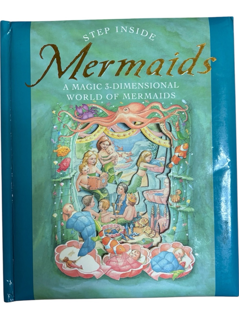 Mermaids A Magic 3-Dimensional World of Mermaids Pop-Up Book - Teal